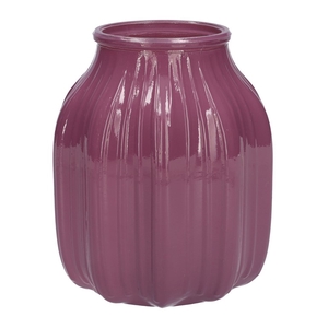 Vase Suko d8.5/13.8xh16 aubergine m