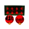 Christmas bauble Ball  80mm combi x8
