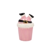 Jolie Jolly Pink Santa Jar 14x14x21cm