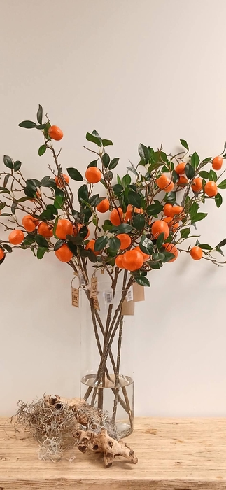 <h4>ARTIFICIAL CLEMENTINE PLANT ORANGE</h4>