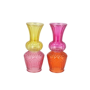 Lynn Colourfull Mix Vase Ass 12x27cm