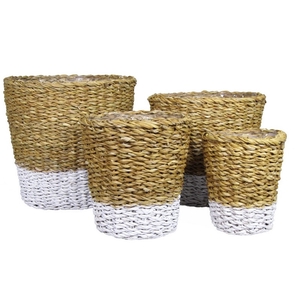 Basket sets Mila pot S/4 d25*23cm