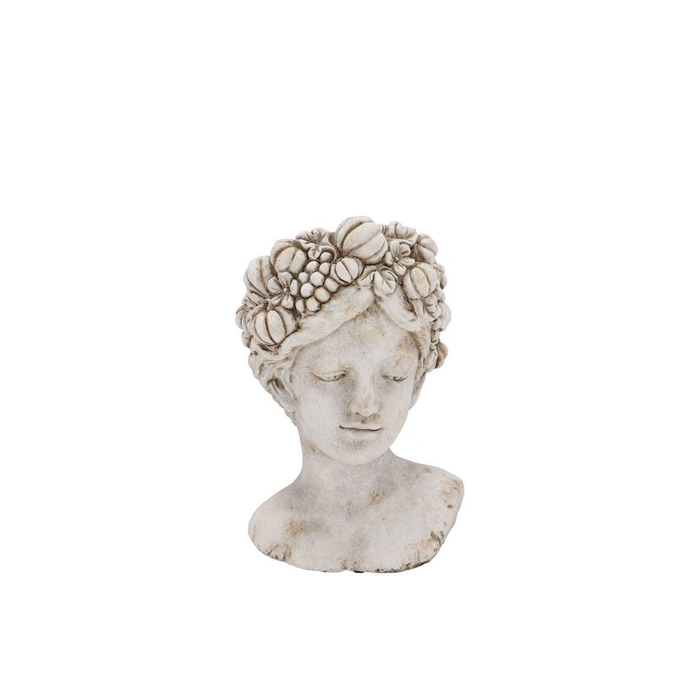 <h4>Concrete Fruit Face Pot 14x15x22cm</h4>