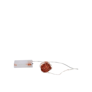Led Shine Light Chain 100led Timer Ex Batter 495+10cm Copper