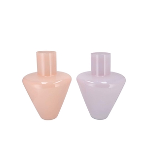 Beau Pink Arrow Vase Ass 22x22x30cm