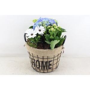 arr4 Outdoor MB - Hort. blauw Home mand XL