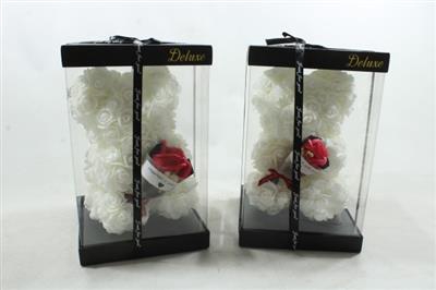 25CM BEER WIT BOEKET