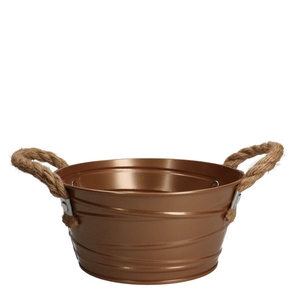 Zinc Julia tray d18.5*9cm