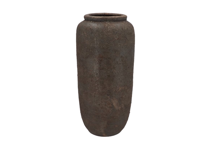 <h4>Batu Grey Jug Vase 20x42cm Nm</h4>