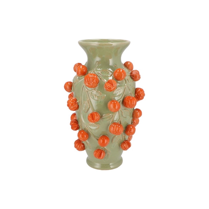 <h4>Fruit Mandarin Pistache Vase 24x38cm</h4>