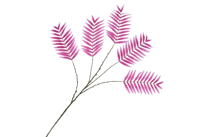 <h4>Silk Palm Leaf Fuchsia 125cm Nm</h4>