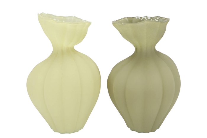 <h4>Luxx Summer Green Mix Vase Poche Ass 20x31cm</h4>