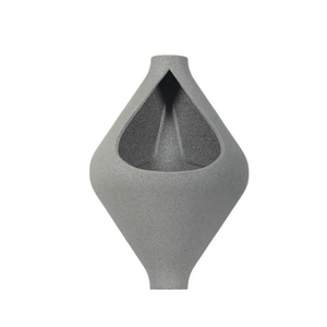 VASO PAREDE GOTA 35 CIMENTO QUEIMADO