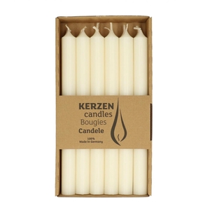 Kaars Tafelkaars rustiek d2.2*25cm