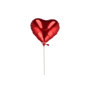 Pick Balloon Red 18cm+ Stick P/1