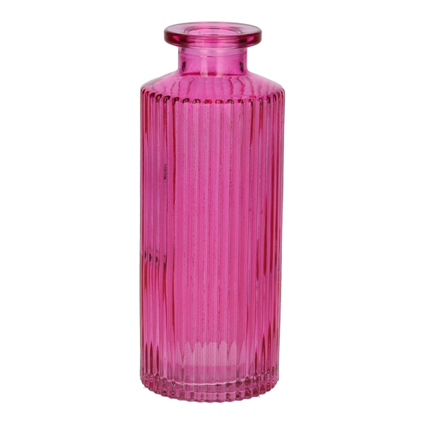 <h4>Bottle Caro16 d3.5\\5.2xh13.2 fuchsia transparent</h4>