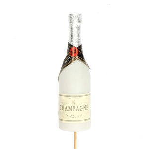 Christmas sticks 10cm Champagne bottle 3*10cm