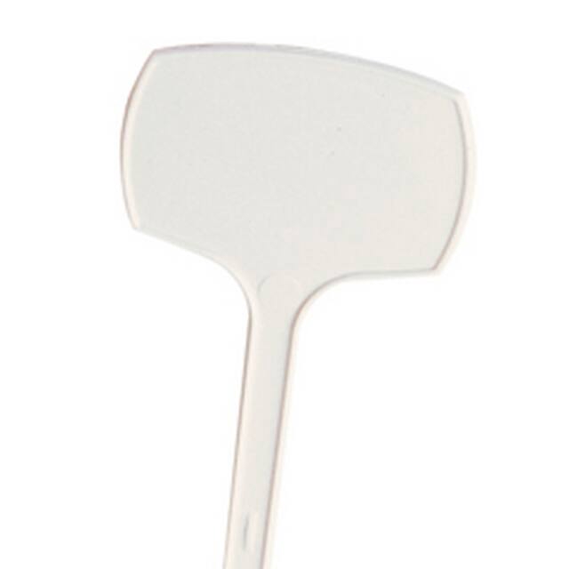 <h4>Plastic prijssteker 12cm wit</h4>