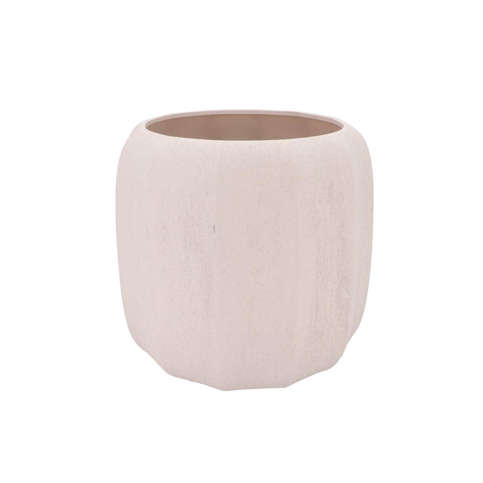 <h4>Sidney Beige Bleached Pot 36x36x32cm</h4>