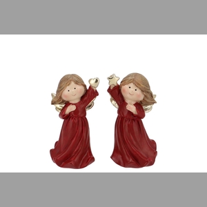 Belly Jolly Red Angel Wings 6x5x11cm