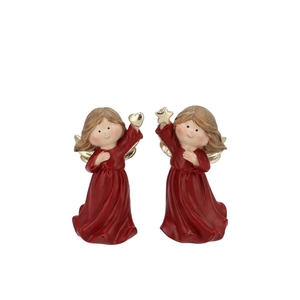 Belly Jolly Red Angel Wings 6x5x11cm