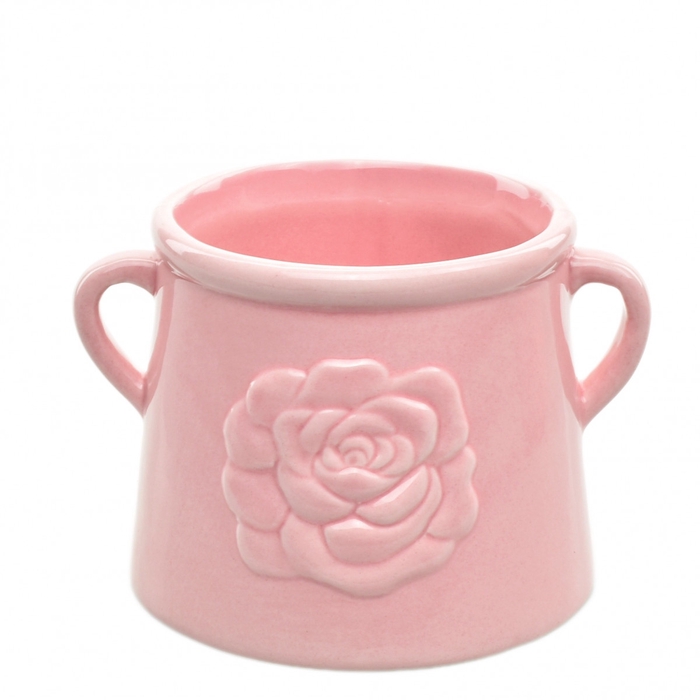 <h4>Keramiek Lovely pot d12/16*10.5cm</h4>