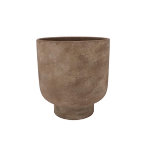 Florence Antique Bronze Pot Round 23x23x26cm