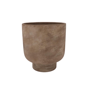 Florence Antique Bronze Pot Round 23x23x26cm