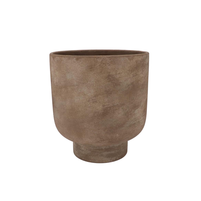 <h4>Florence Antique Bronze Pot Round 23x23x26cm</h4>