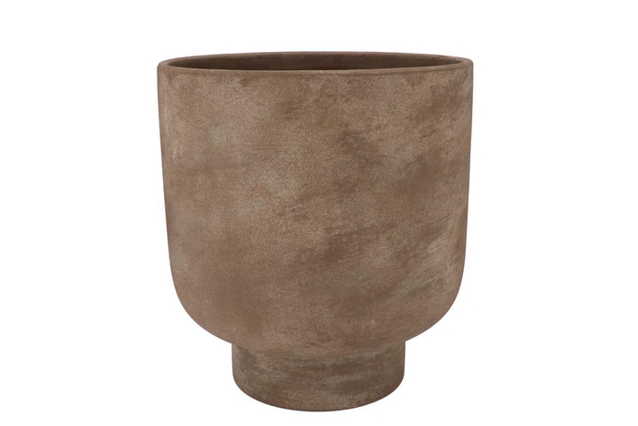 Florence Antique Bronze Pot Round 23x23x26cm