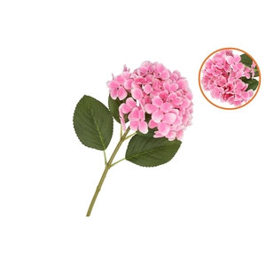 Silk Hydrangea Pink 23x64cm