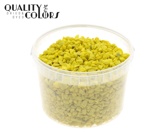 Rocks 3 ltr bucket Yellow