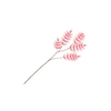 Silk Salix Leaf Small Pink/champagne 90cm