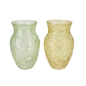 Lily Green Mix Vase Ass 16x25cm