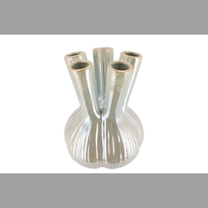 Aglio Straight Pearl Vase 19x19x25cm Nm