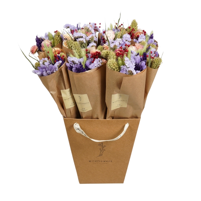 <h4>Dried Bouquet Purple Dusk Market</h4>