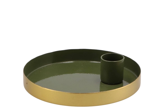 <h4>Amber marrakech olive candle plate 12x12x2 5cm</h4>