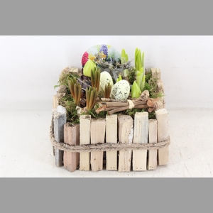 arr4 Bollenmix VL - Hout kist 4kant