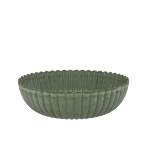 Melamine Lisa Green Bowl 25x25x9cm