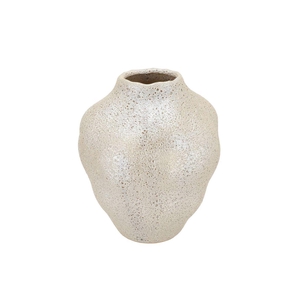Dana White Pearl Moonface Vase Bubble 30x30x35cm