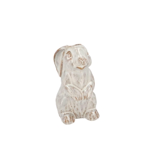 Sifan White Vase Bunny 11x9x16cm