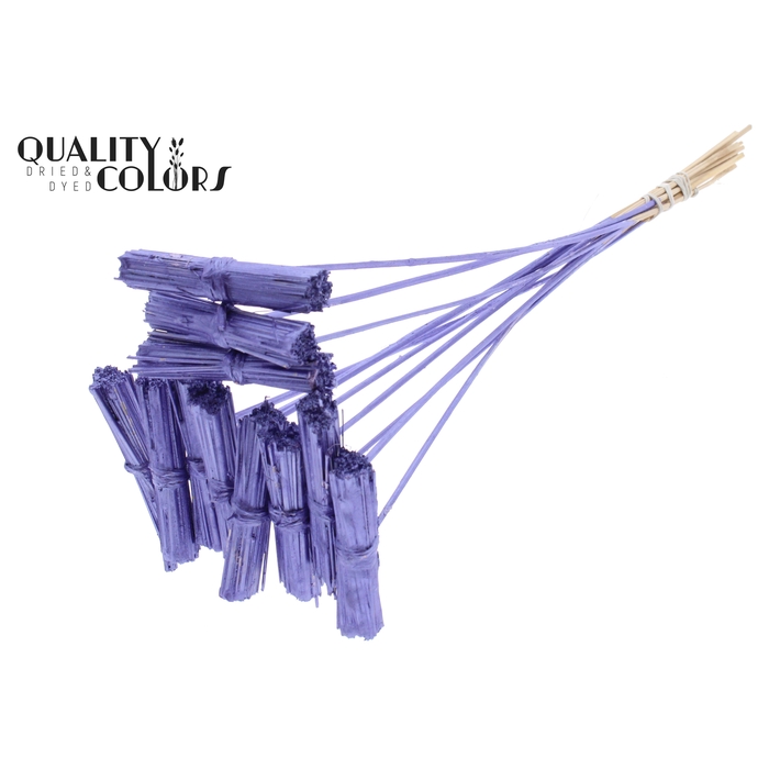<h4>Kore Posy on stem Metallic Purple</h4>
