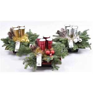 Kunststof vierk. kl. mix 20x20cm