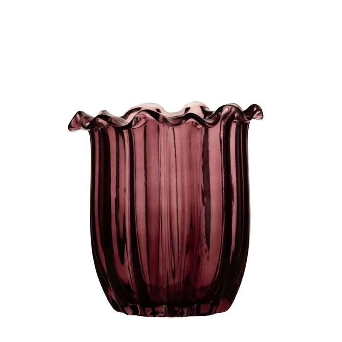 <h4>Glas Vaas Lotus d19*20cm</h4>