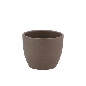 Ceramic Pot Brown 7cm