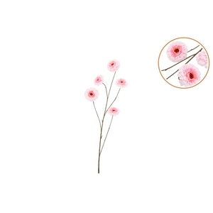 Silk Zinnia Pink 106cm