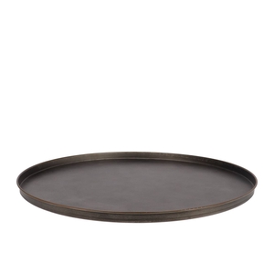 Coaster Bronze Tray Metal 46x46x2cm