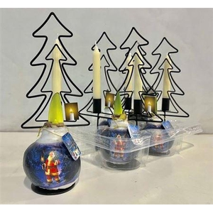 Bloembol Hipp + Metal Candle Tree