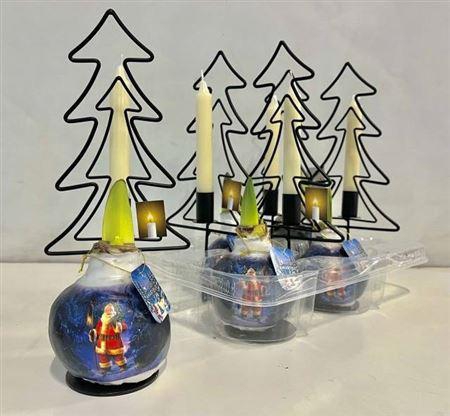 <h4>Bloembol Hipp + Metal Candle Tree</h4>