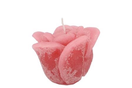 <h4>Candle Roos Blush Pink 8x7cm</h4>